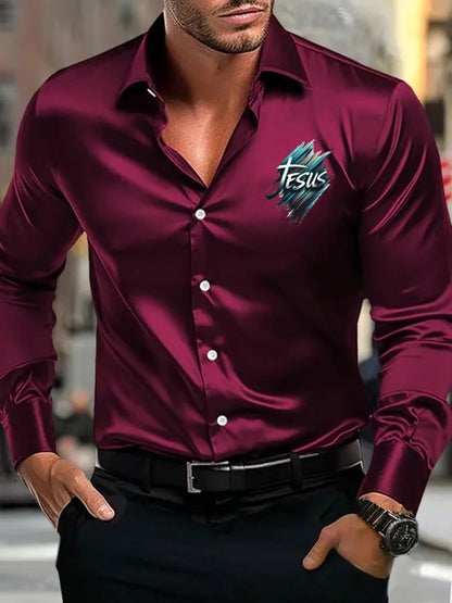 Men's Business Luxury Long Sleeve Shirt