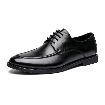 Genuine leather business dress shoes