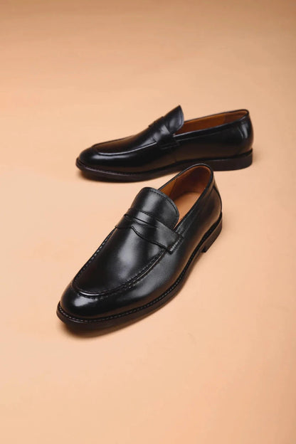 Genuine leather business dress shoes
