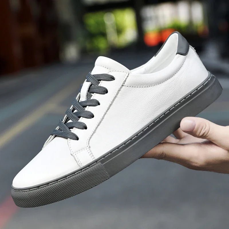 Genuine leather classic casual shoes