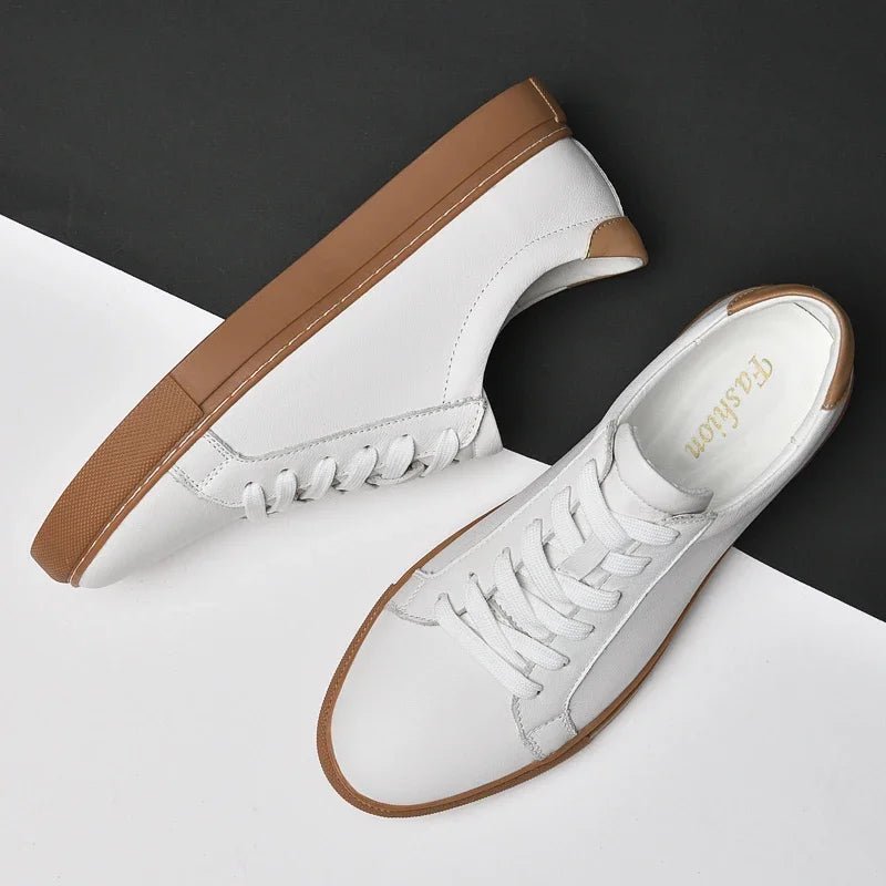 Genuine leather classic casual shoes