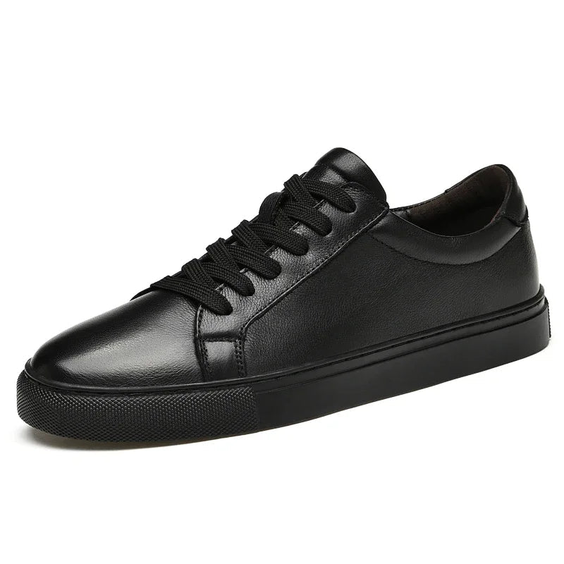 Genuine leather classic casual shoes