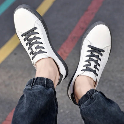 Genuine leather classic casual shoes