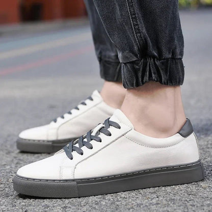 Genuine leather classic casual shoes