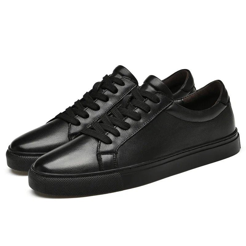 Genuine leather classic casual shoes