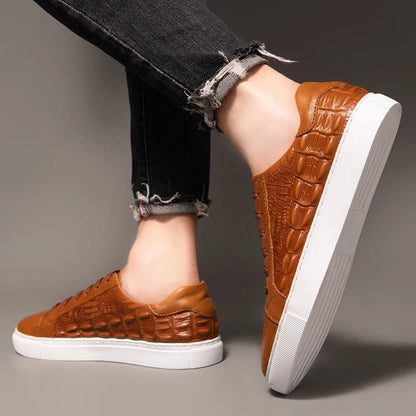 Genuine leather luxury shoes