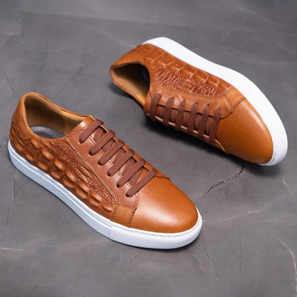 Genuine leather luxury shoes