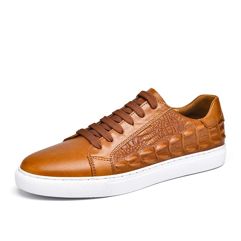 Genuine leather luxury shoes