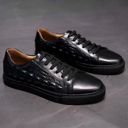 Genuine leather luxury shoes