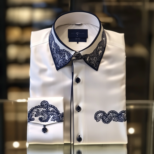 Perfect best unique Luxe Collection Silk High Elasticity shirt