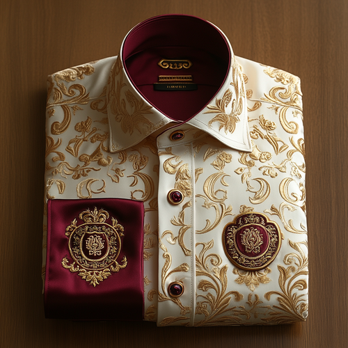 High end comfortable business leisure vacation long sleeve shirt