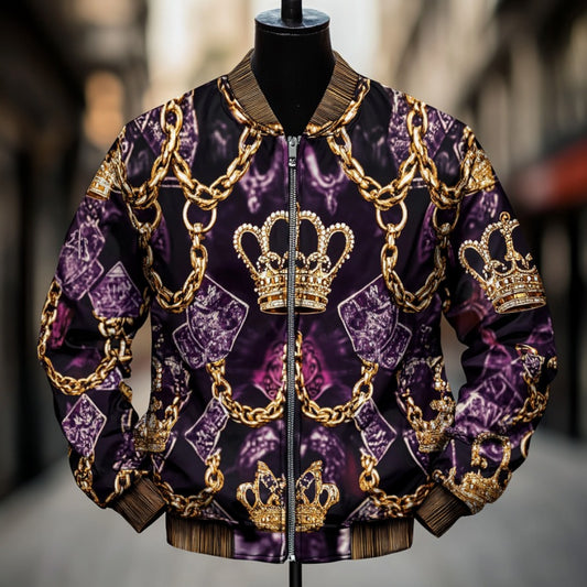 High-end Luxury Fashion Crew Neck Jacket