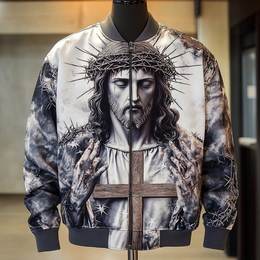 High-end Luxury Fashion Crew Neck Jacket
