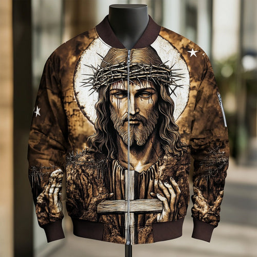 High-end Luxury Fashion Crew Neck Jacket