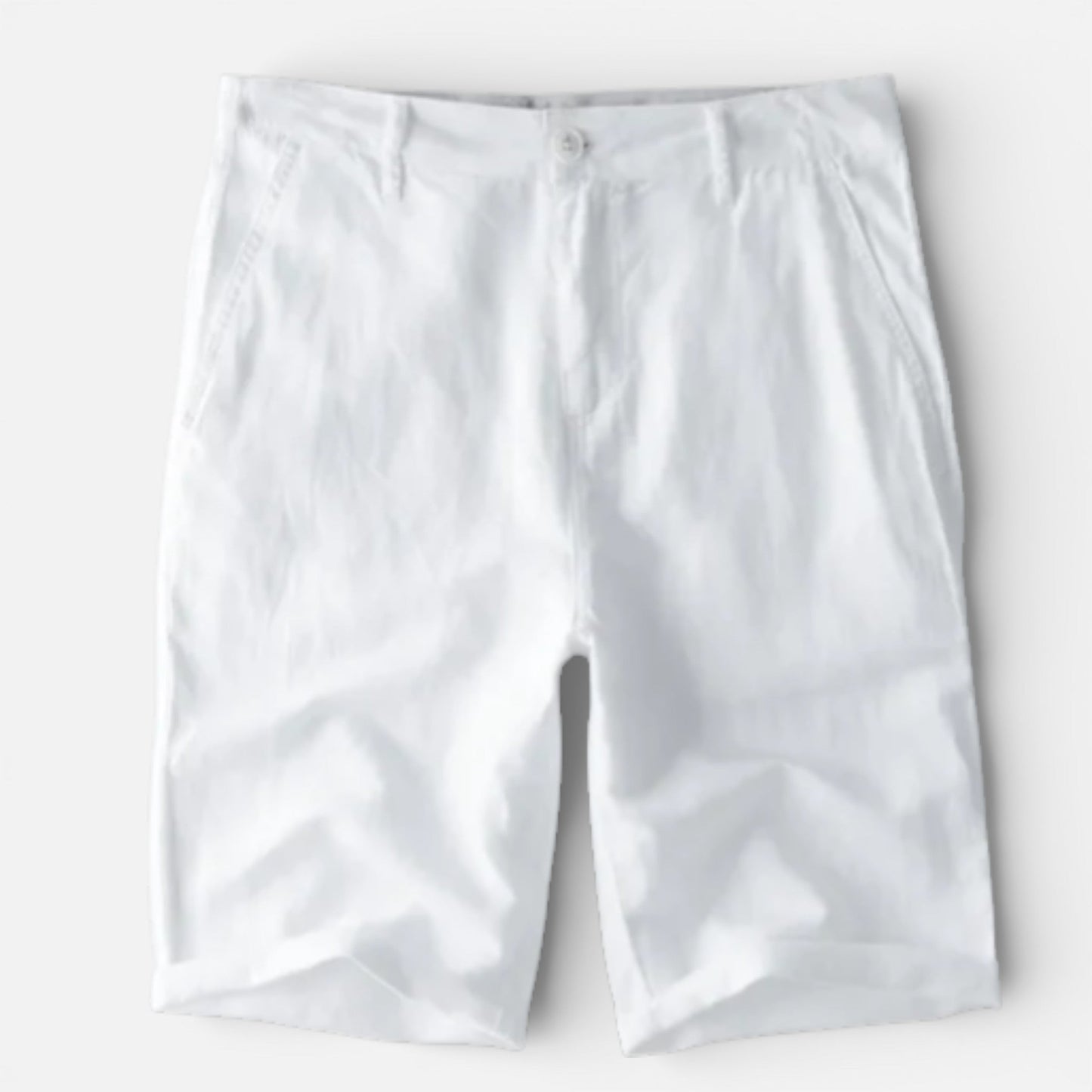 Men’s Cotton Linen Beach Shorts