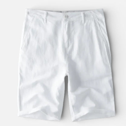 Men’s Cotton Linen Beach Shorts