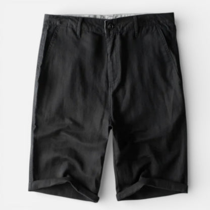 Men’s Cotton Linen Beach Shorts