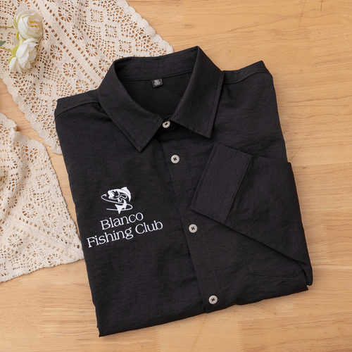 Fishing Club Button Down Casual Shirt