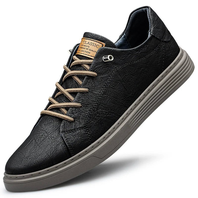 Italian style genuine leather shoes