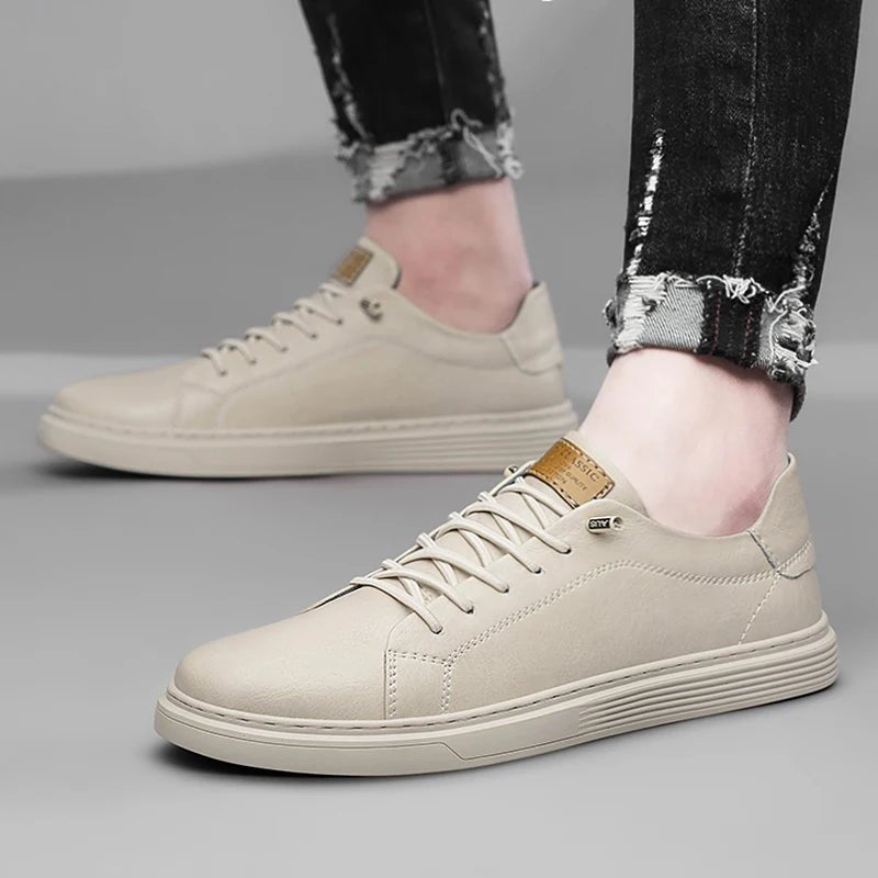 Italian style genuine leather shoes