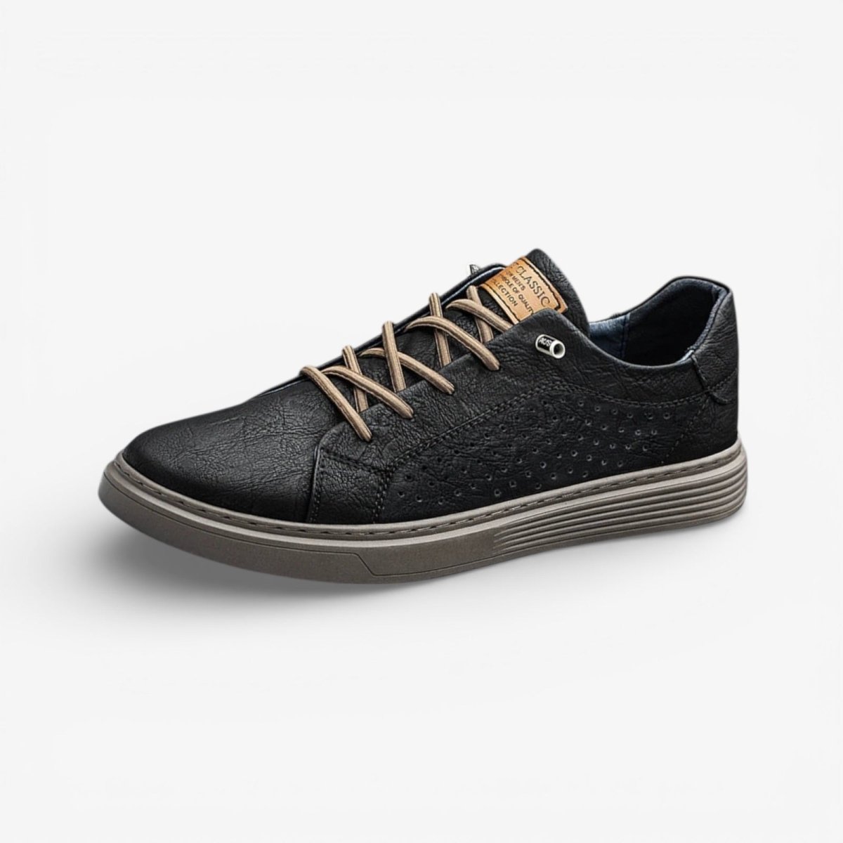 Italian style genuine leather shoes