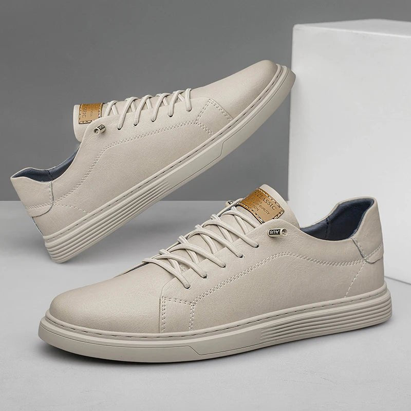 Italian style genuine leather shoes