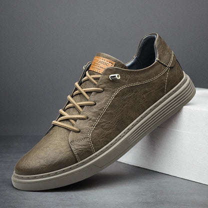 Italian style genuine leather shoes