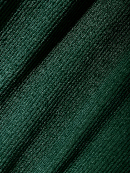 Long Sleeve Button Up Corduroy Shirt
