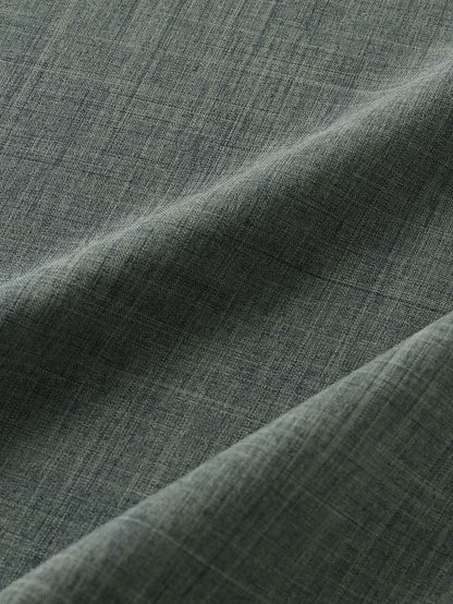 Short Sleeve Linen Look Henley Shirt