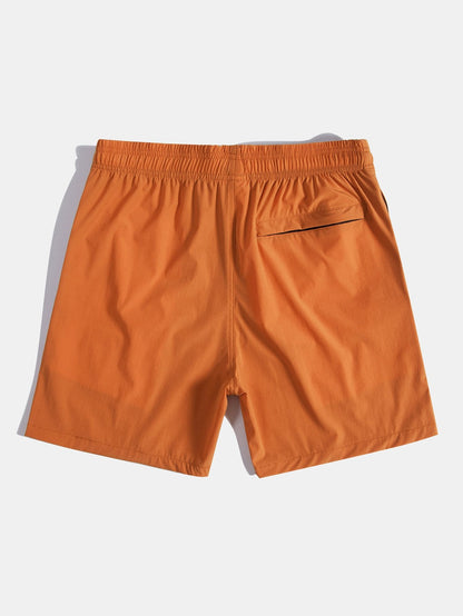 Zipper Pocket Swim Shorts