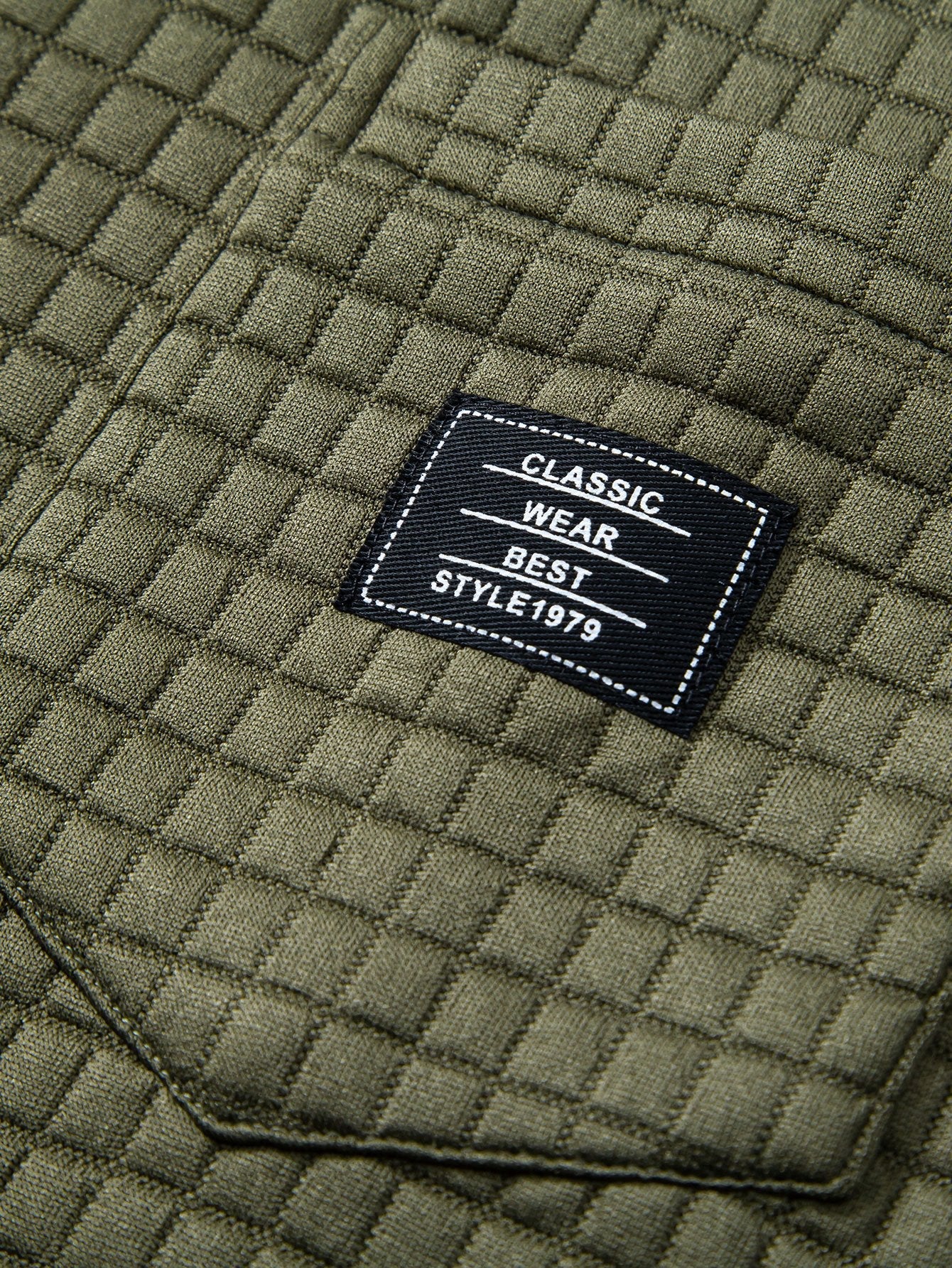 Short Sleeve Waffle Shirt