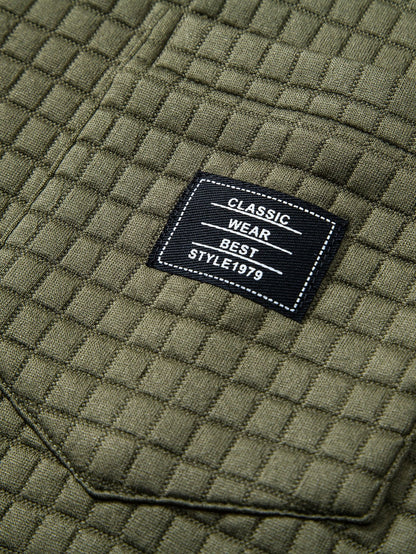 Short Sleeve Waffle Shirt