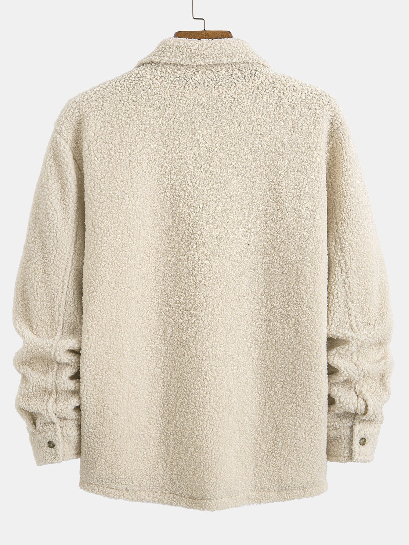 Teddy Fleece Button Up Shirt