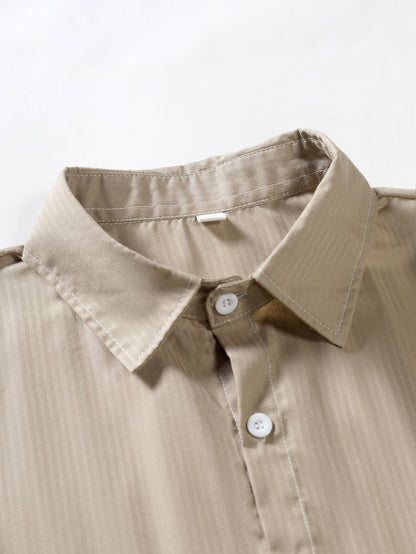 Striped Button Up Shirt
