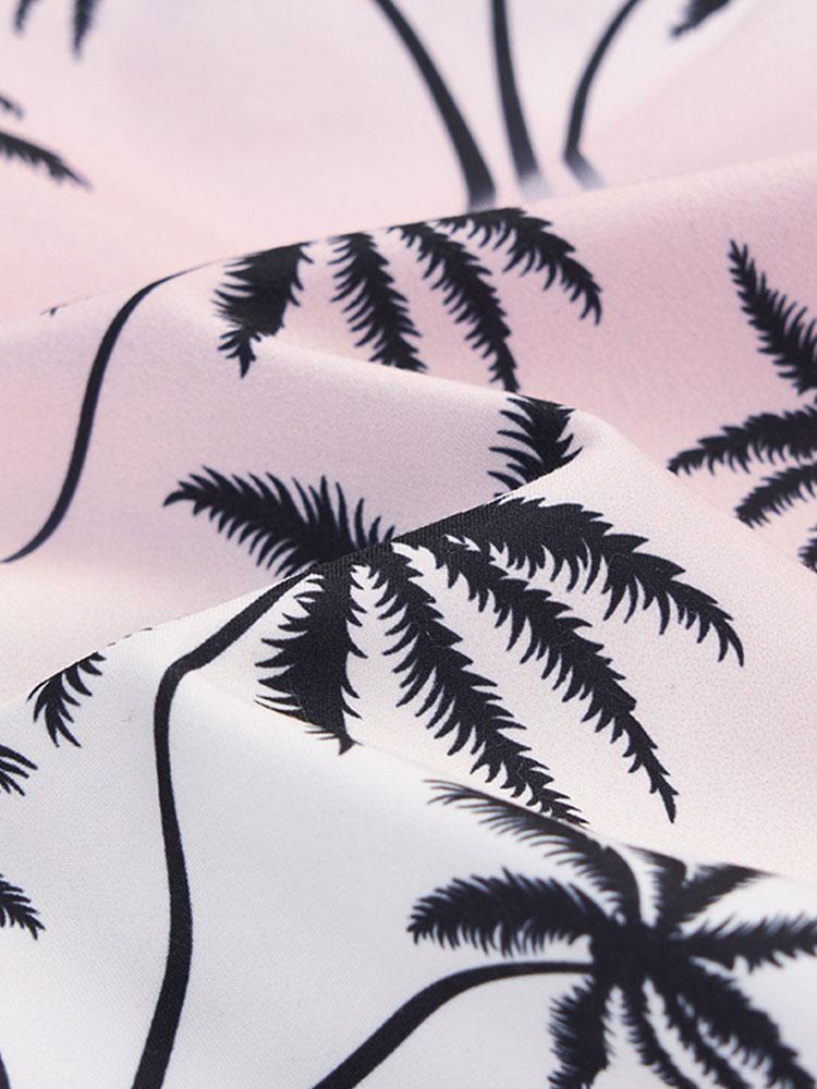 Palm Tree Print Swim Shorts