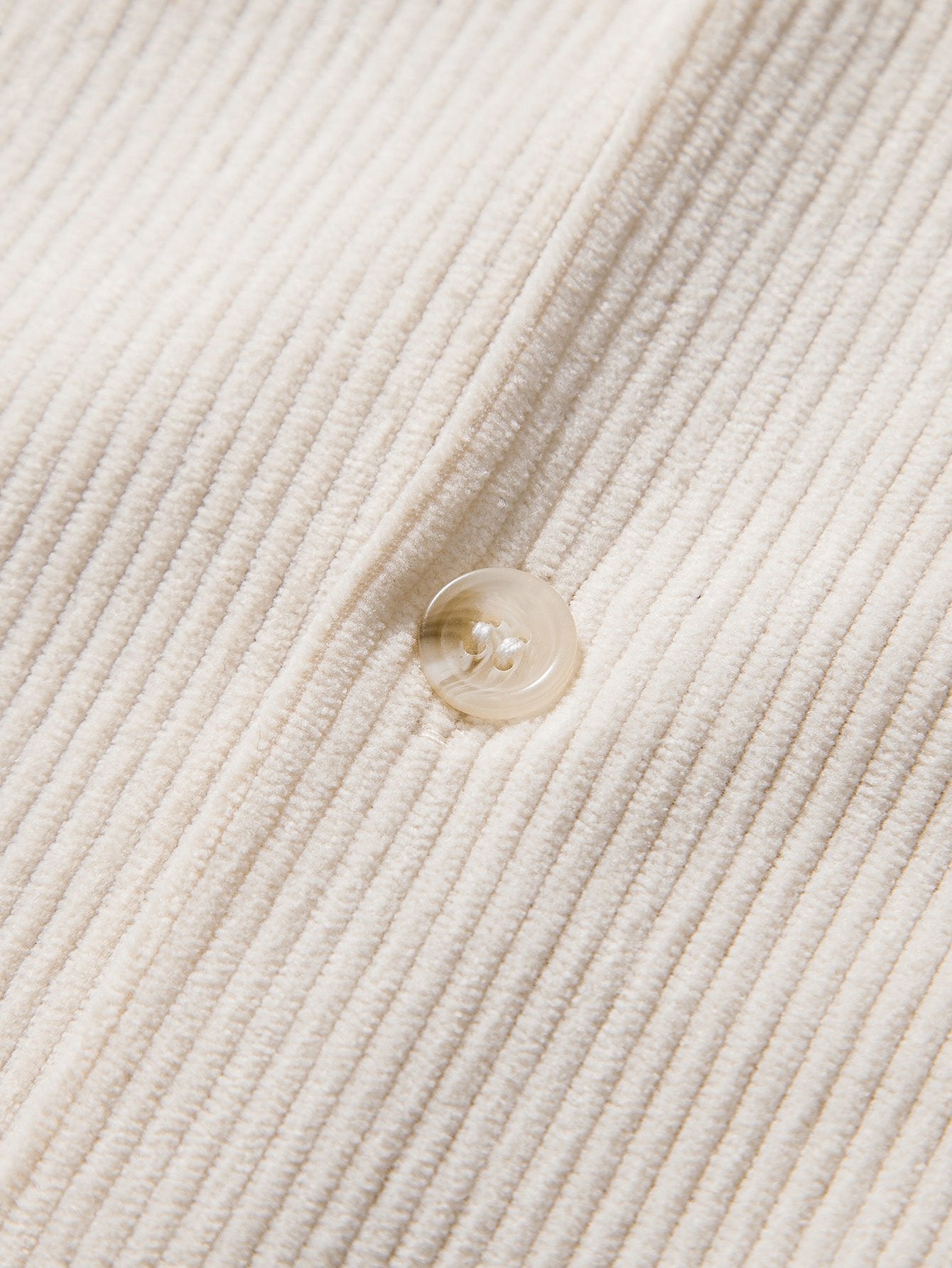 Short Sleeve Corduroy Revere Shirt