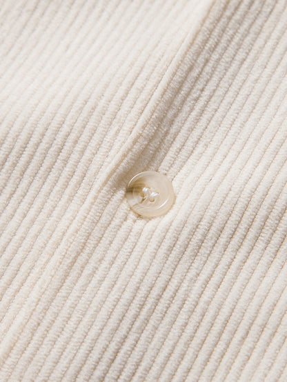 Short Sleeve Corduroy Revere Shirt