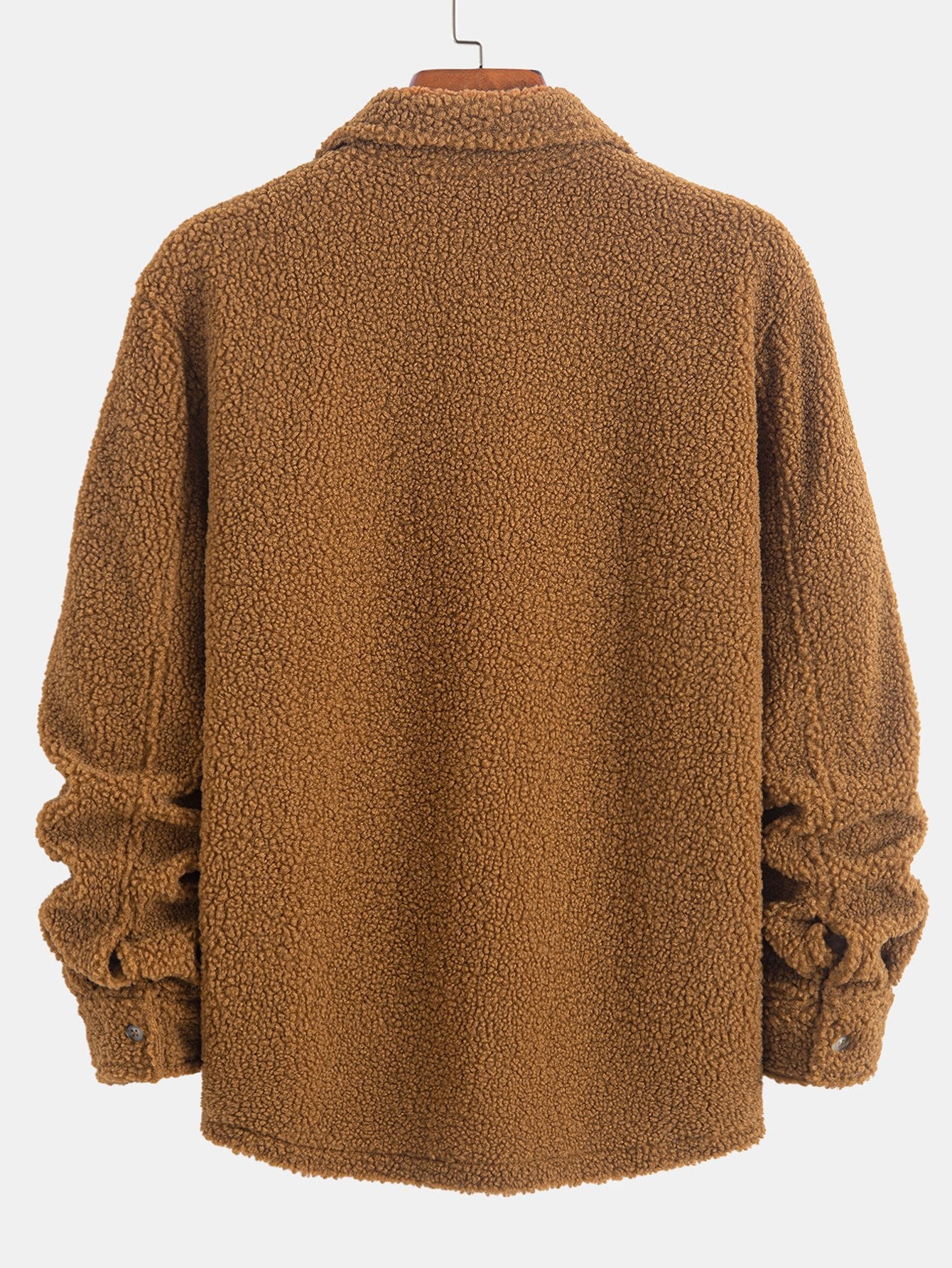 Teddy Fleece Button Up Shirt