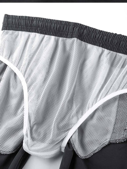 Zip Pocket Swim Shorts