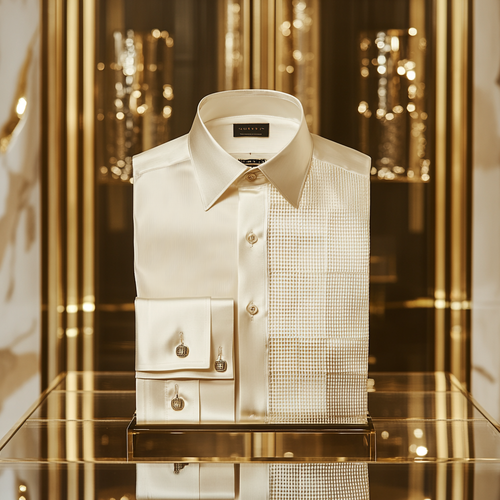 Luxury Premium Business Casual Long Sleeve Shirt High Elasticity