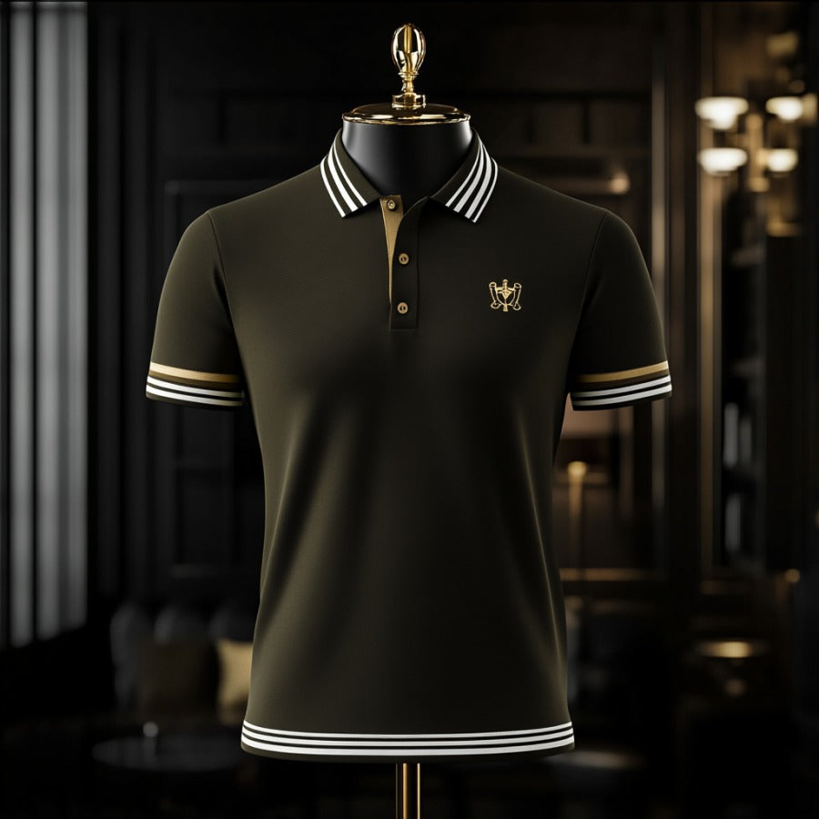 Luxury Polo shirt Men's fashion high quality Suits shirt