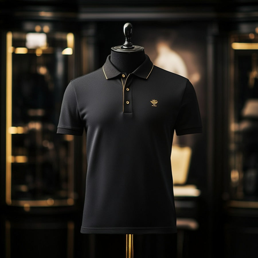 Luxury Polo shirt Men's fashion high quality Suits shirt
