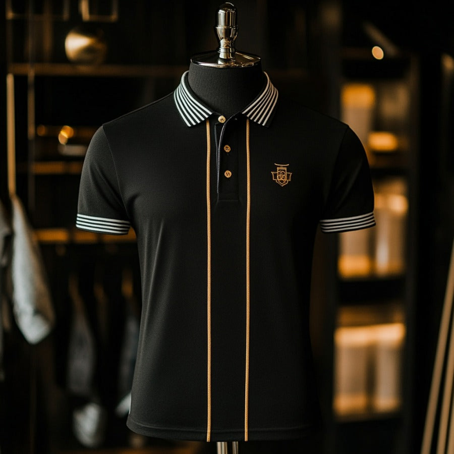 Luxury Polo shirt Men's fashion high quality Suits shirt