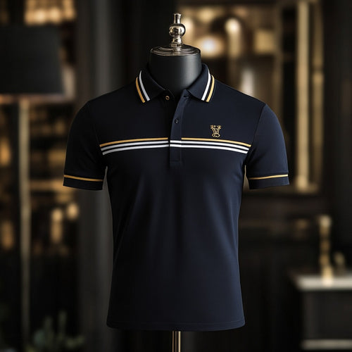 Luxury Polo shirt Men's fashion high quality Suits shirt