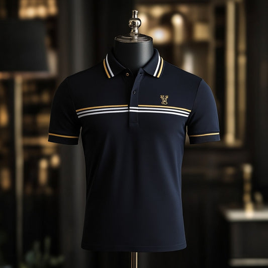 Luxury Polo shirt Men's fashion high quality Suits shirt