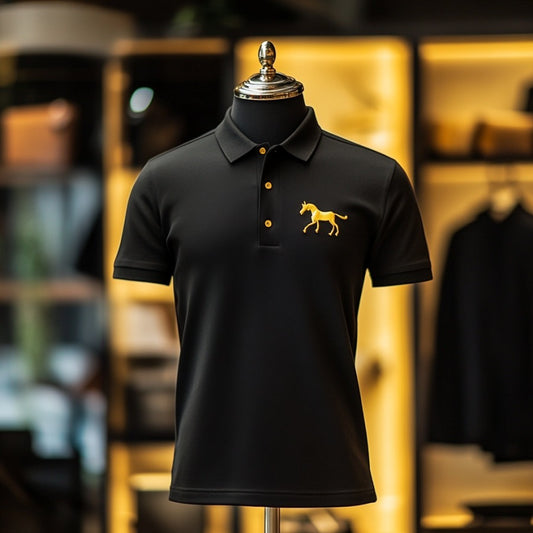 Luxury Polo shirt Men's fashion high quality Suits shirt