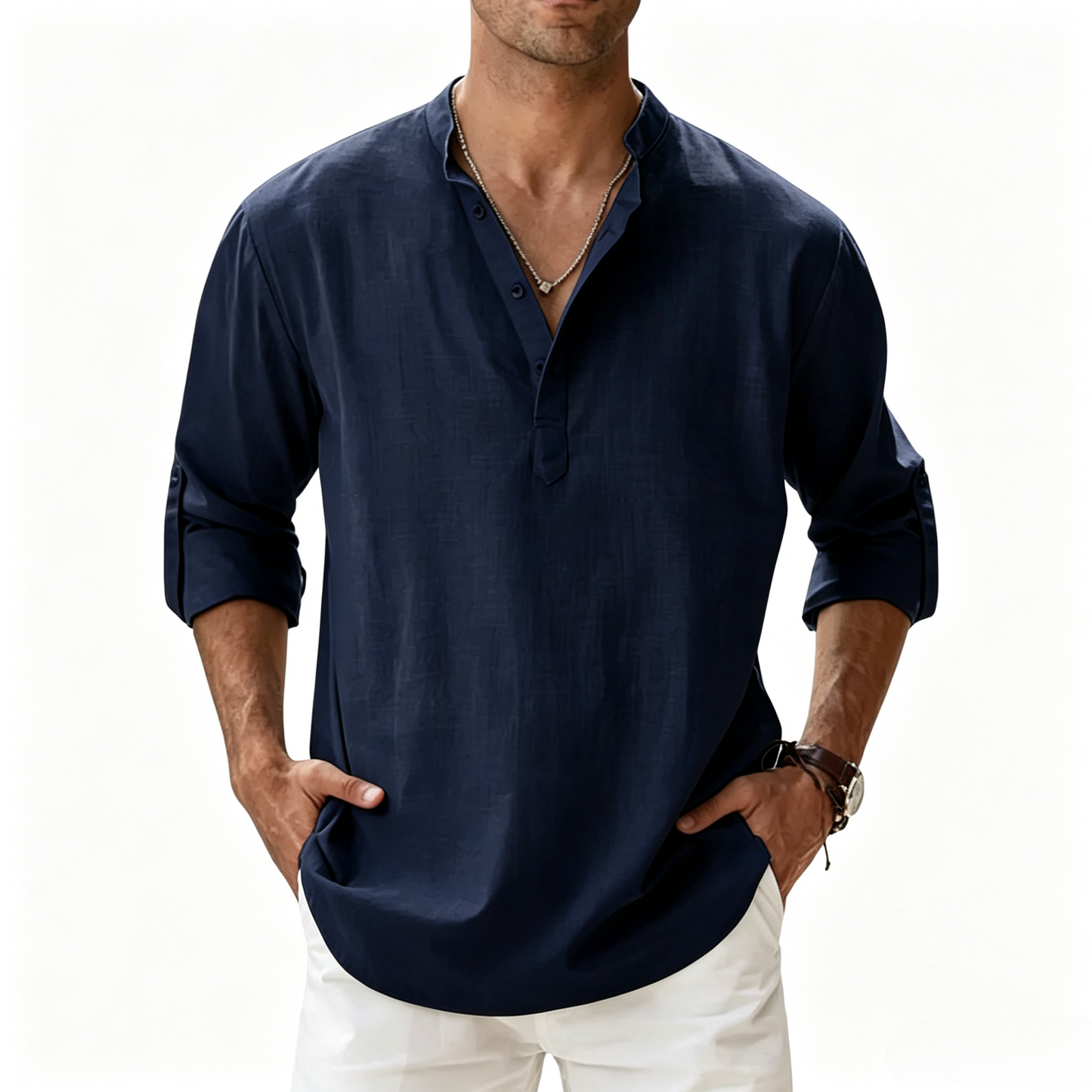 Men’s Coastal Linen Shirt