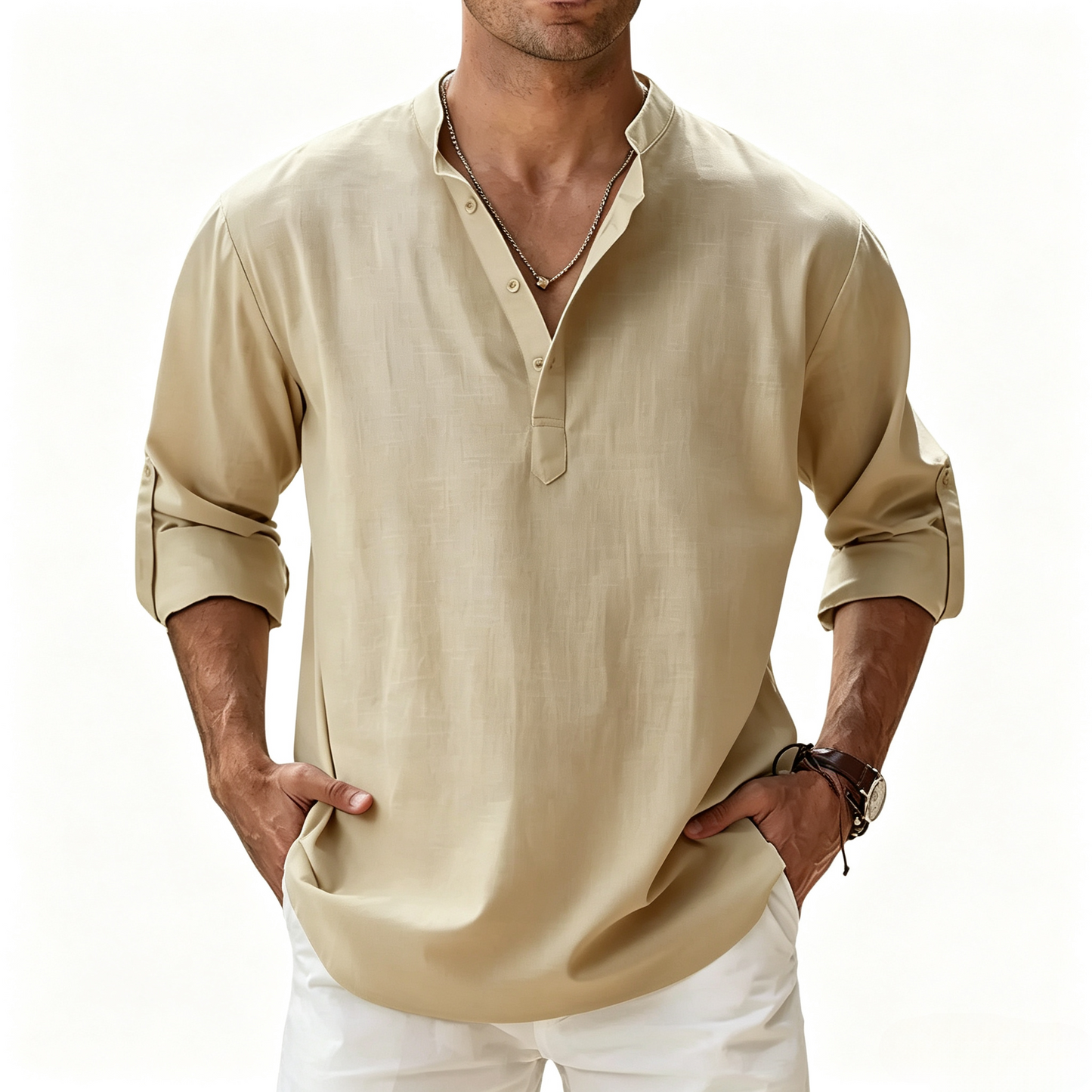 Men’s Coastal Linen Shirt