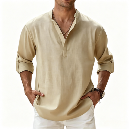 Men’s Coastal Linen Shirt