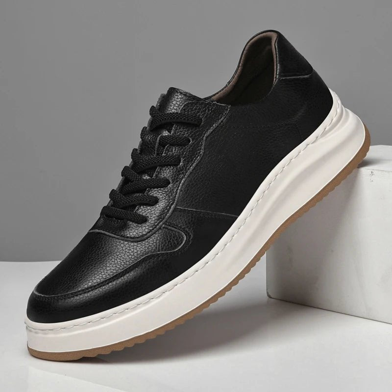Oxford leather work shoes